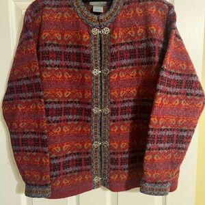 Vintage Squaw Valley Wool Knit Cardigan